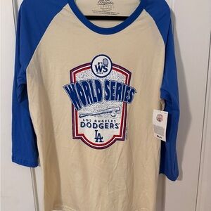 NWT 2024 Dodgers World Series Tee XL